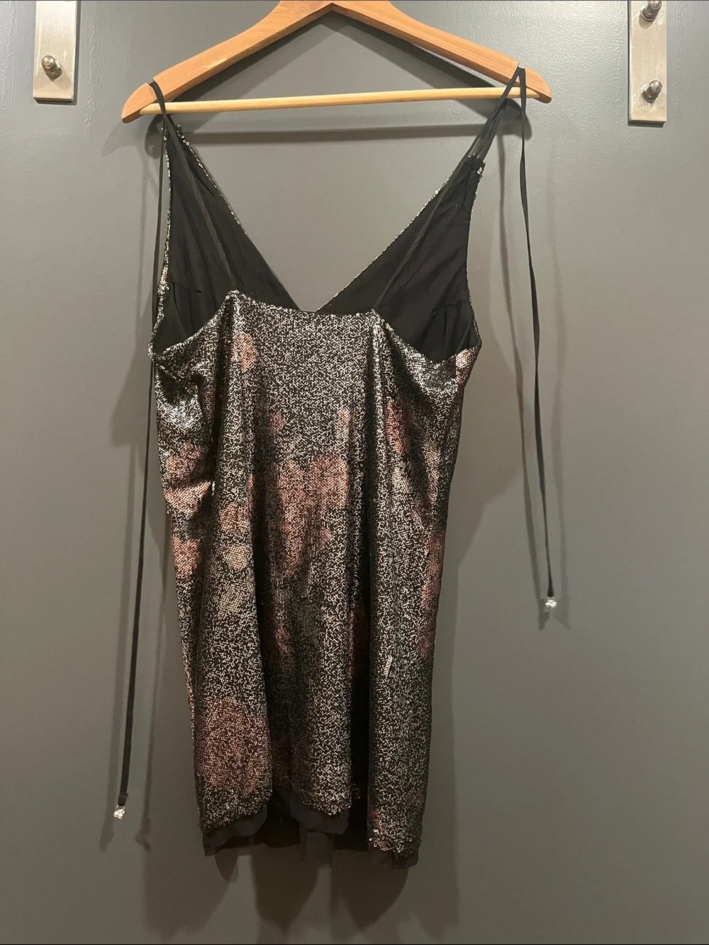 Free People Sequined Mini Dress